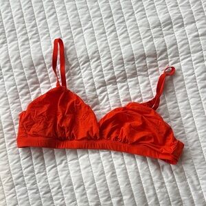 Hardly worn Skims Red Bralette - size L